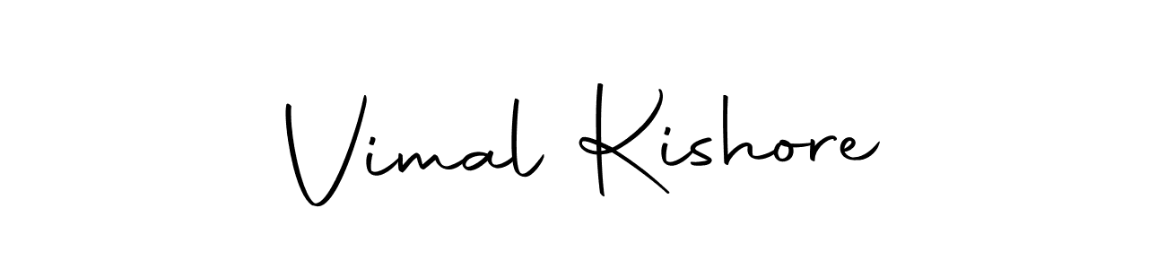 Make a beautiful signature design for name Vimal Kishore. With this signature (Autography-DOLnW) style, you can create a handwritten signature for free. Vimal Kishore signature style 10 images and pictures png