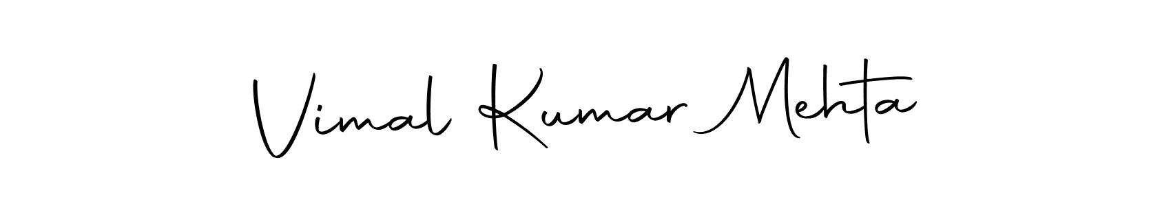 How to make Vimal Kumar Mehta signature? Autography-DOLnW is a professional autograph style. Create handwritten signature for Vimal Kumar Mehta name. Vimal Kumar Mehta signature style 10 images and pictures png