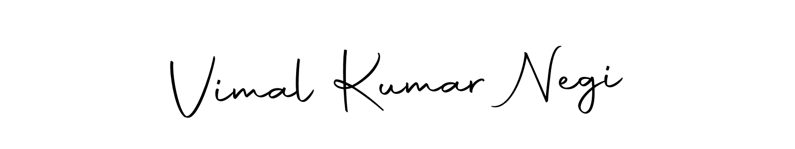 It looks lik you need a new signature style for name Vimal Kumar Negi. Design unique handwritten (Autography-DOLnW) signature with our free signature maker in just a few clicks. Vimal Kumar Negi signature style 10 images and pictures png