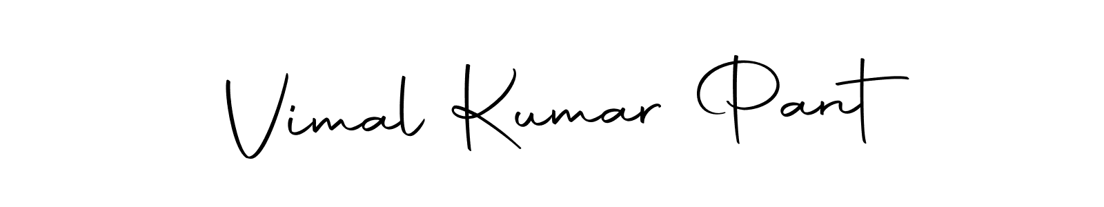 Design your own signature with our free online signature maker. With this signature software, you can create a handwritten (Autography-DOLnW) signature for name Vimal Kumar Pant. Vimal Kumar Pant signature style 10 images and pictures png