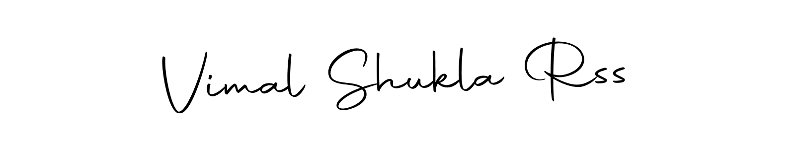 Design your own signature with our free online signature maker. With this signature software, you can create a handwritten (Autography-DOLnW) signature for name Vimal Shukla Rss. Vimal Shukla Rss signature style 10 images and pictures png