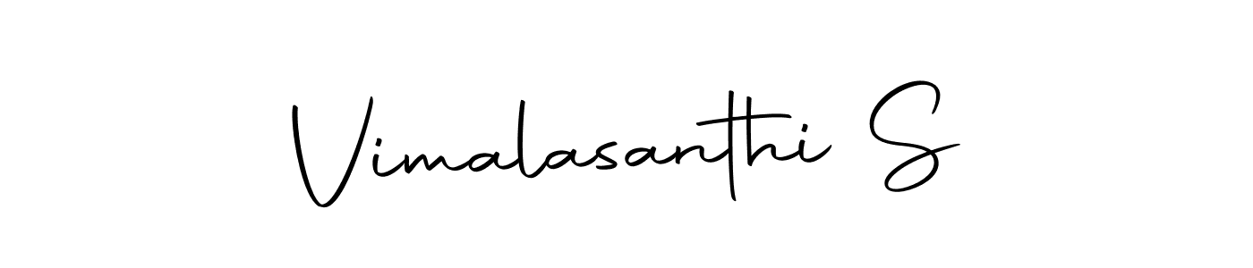 Also we have Vimalasanthi S name is the best signature style. Create professional handwritten signature collection using Autography-DOLnW autograph style. Vimalasanthi S signature style 10 images and pictures png