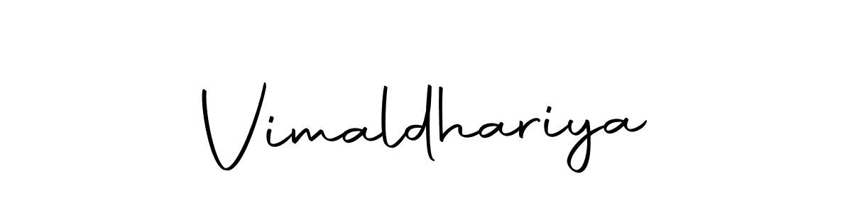 How to make Vimaldhariya name signature. Use Autography-DOLnW style for creating short signs online. This is the latest handwritten sign. Vimaldhariya signature style 10 images and pictures png