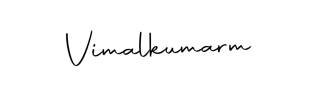 Use a signature maker to create a handwritten signature online. With this signature software, you can design (Autography-DOLnW) your own signature for name Vimalkumarm. Vimalkumarm signature style 10 images and pictures png