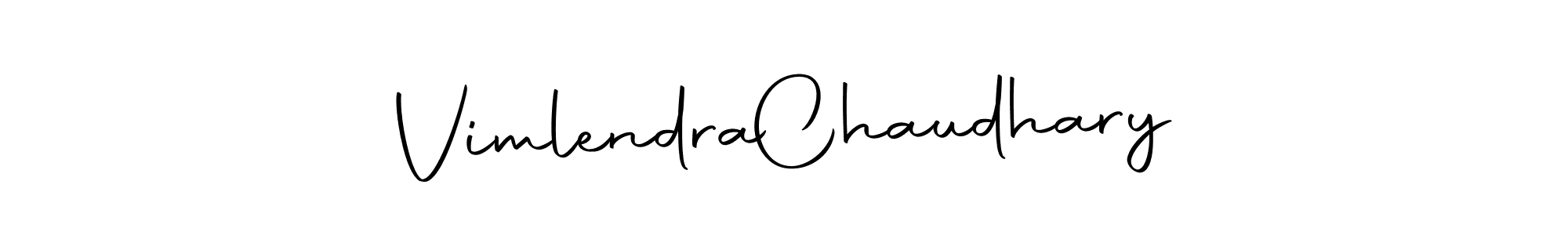 This is the best signature style for the Vimlendra  Chaudhary name. Also you like these signature font (Autography-DOLnW). Mix name signature. Vimlendra  Chaudhary signature style 10 images and pictures png