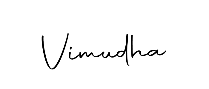 Similarly Autography-DOLnW is the best handwritten signature design. Signature creator online .You can use it as an online autograph creator for name Vimudha. Vimudha signature style 10 images and pictures png