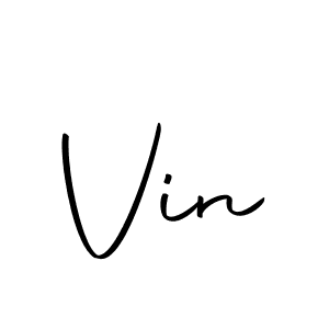 The best way (Autography-DOLnW) to make a short signature is to pick only two or three words in your name. The name Vin include a total of six letters. For converting this name. Vin signature style 10 images and pictures png