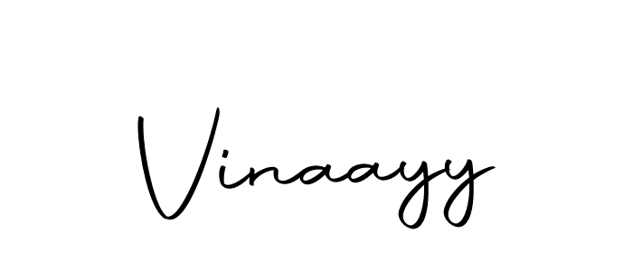 Use a signature maker to create a handwritten signature online. With this signature software, you can design (Autography-DOLnW) your own signature for name Vinaayy. Vinaayy signature style 10 images and pictures png