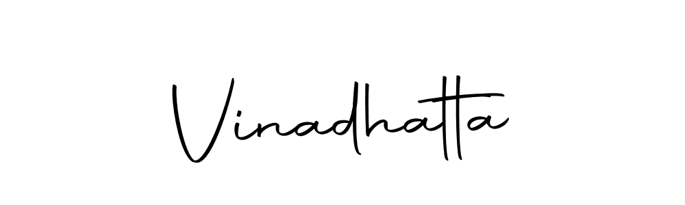 How to make Vinadhatta signature? Autography-DOLnW is a professional autograph style. Create handwritten signature for Vinadhatta name. Vinadhatta signature style 10 images and pictures png