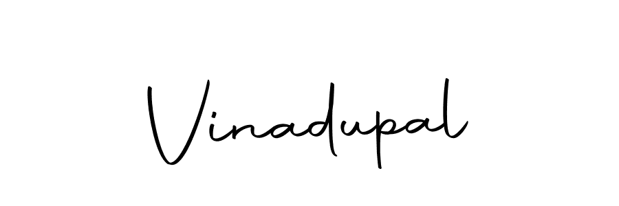You should practise on your own different ways (Autography-DOLnW) to write your name (Vinadupal) in signature. don't let someone else do it for you. Vinadupal signature style 10 images and pictures png