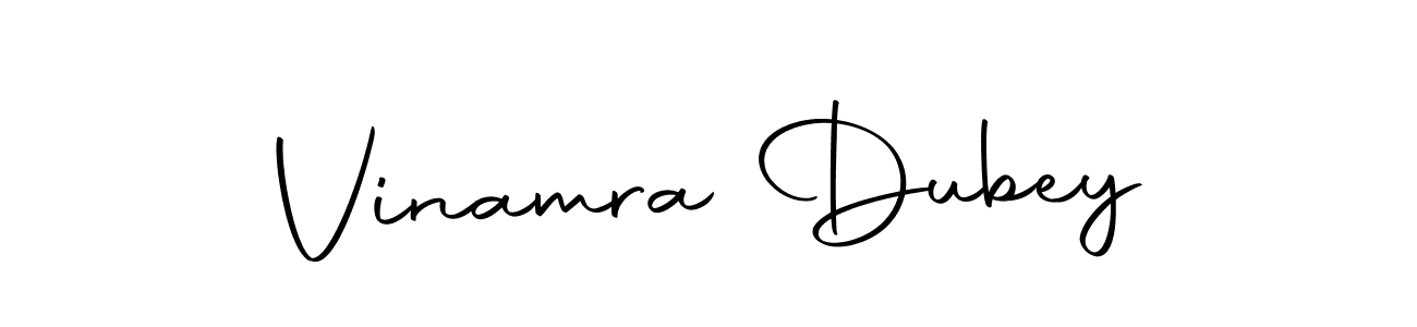 Vinamra Dubey stylish signature style. Best Handwritten Sign (Autography-DOLnW) for my name. Handwritten Signature Collection Ideas for my name Vinamra Dubey. Vinamra Dubey signature style 10 images and pictures png