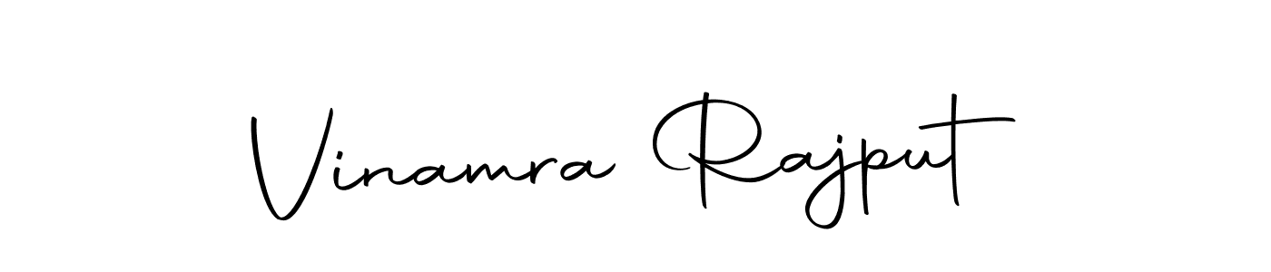 Make a beautiful signature design for name Vinamra Rajput. With this signature (Autography-DOLnW) style, you can create a handwritten signature for free. Vinamra Rajput signature style 10 images and pictures png