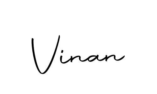 if you are searching for the best signature style for your name Vinan. so please give up your signature search. here we have designed multiple signature styles  using Autography-DOLnW. Vinan signature style 10 images and pictures png