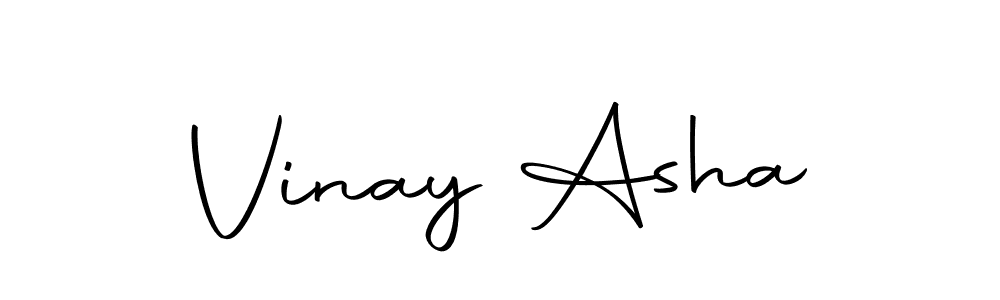 It looks lik you need a new signature style for name Vinay Asha. Design unique handwritten (Autography-DOLnW) signature with our free signature maker in just a few clicks. Vinay Asha signature style 10 images and pictures png