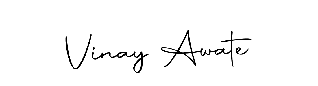 if you are searching for the best signature style for your name Vinay Awate. so please give up your signature search. here we have designed multiple signature styles  using Autography-DOLnW. Vinay Awate signature style 10 images and pictures png