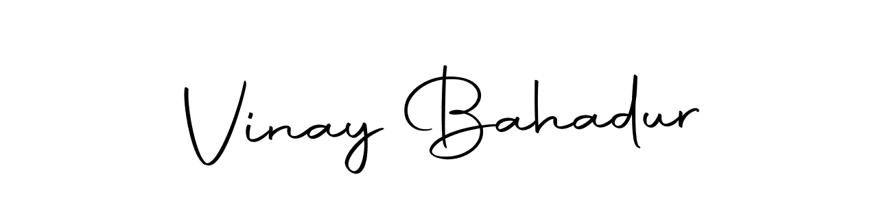 Also we have Vinay Bahadur name is the best signature style. Create professional handwritten signature collection using Autography-DOLnW autograph style. Vinay Bahadur signature style 10 images and pictures png