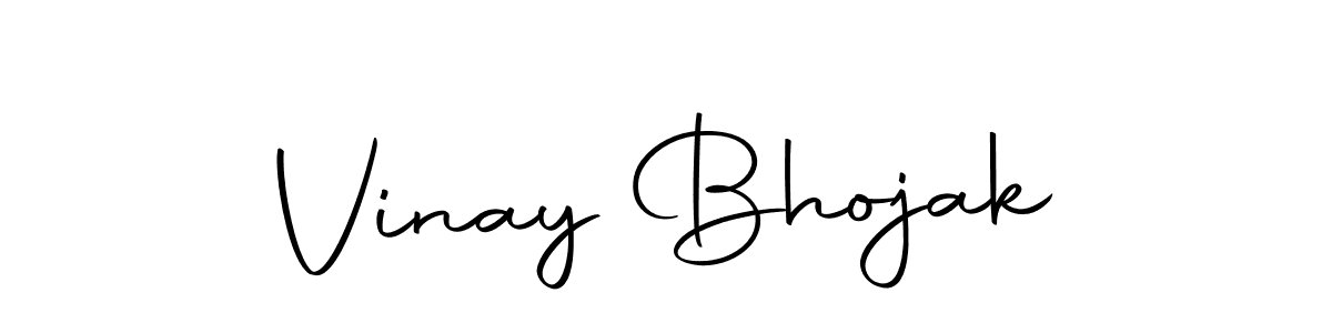 Also we have Vinay Bhojak name is the best signature style. Create professional handwritten signature collection using Autography-DOLnW autograph style. Vinay Bhojak signature style 10 images and pictures png
