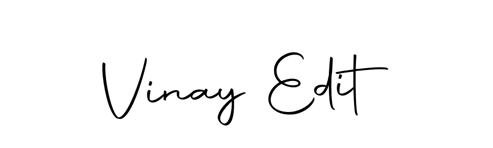 You can use this online signature creator to create a handwritten signature for the name Vinay Edit. This is the best online autograph maker. Vinay Edit signature style 10 images and pictures png