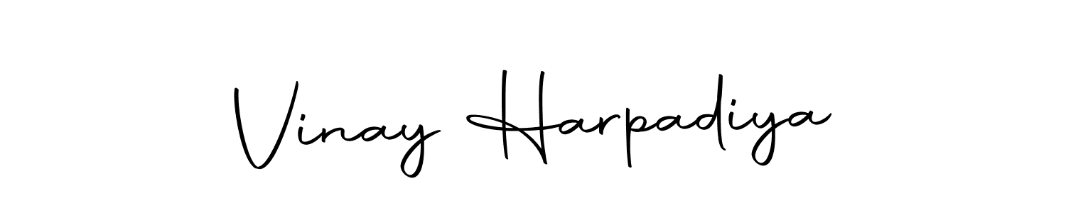 You can use this online signature creator to create a handwritten signature for the name Vinay Harpadiya. This is the best online autograph maker. Vinay Harpadiya signature style 10 images and pictures png