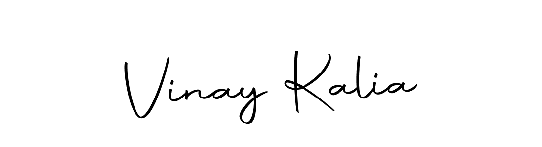 Make a beautiful signature design for name Vinay Kalia. With this signature (Autography-DOLnW) style, you can create a handwritten signature for free. Vinay Kalia signature style 10 images and pictures png
