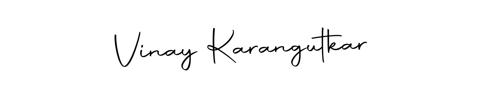 Here are the top 10 professional signature styles for the name Vinay Karangutkar. These are the best autograph styles you can use for your name. Vinay Karangutkar signature style 10 images and pictures png