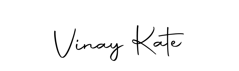 Make a beautiful signature design for name Vinay Kate. Use this online signature maker to create a handwritten signature for free. Vinay Kate signature style 10 images and pictures png