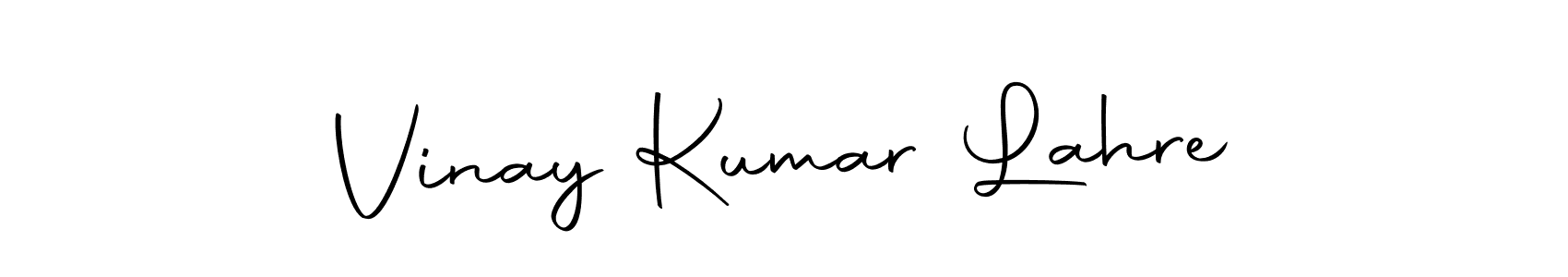 You can use this online signature creator to create a handwritten signature for the name Vinay Kumar Lahre. This is the best online autograph maker. Vinay Kumar Lahre signature style 10 images and pictures png