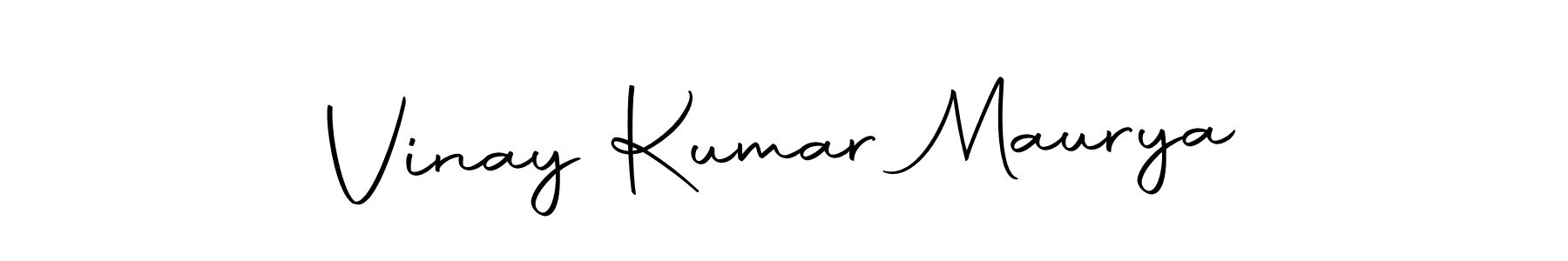 Use a signature maker to create a handwritten signature online. With this signature software, you can design (Autography-DOLnW) your own signature for name Vinay Kumar Maurya. Vinay Kumar Maurya signature style 10 images and pictures png