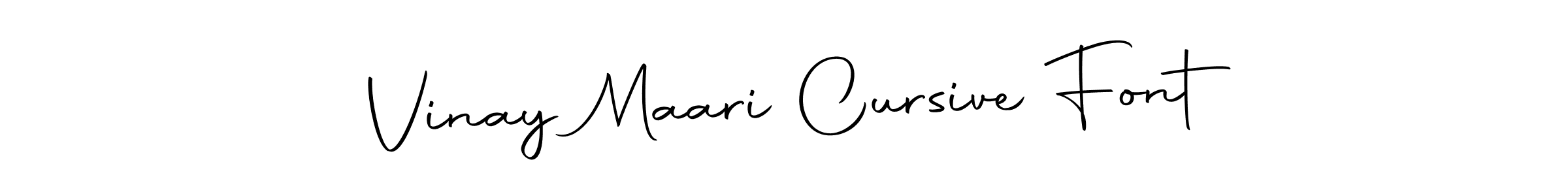 The best way (Autography-DOLnW) to make a short signature is to pick only two or three words in your name. The name Vinay Maari Cursive Font include a total of six letters. For converting this name. Vinay Maari Cursive Font signature style 10 images and pictures png