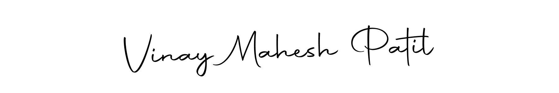 It looks lik you need a new signature style for name Vinay Mahesh Patil. Design unique handwritten (Autography-DOLnW) signature with our free signature maker in just a few clicks. Vinay Mahesh Patil signature style 10 images and pictures png