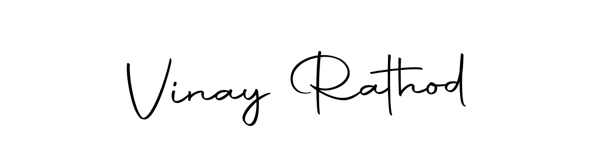 Make a beautiful signature design for name Vinay Rathod. With this signature (Autography-DOLnW) style, you can create a handwritten signature for free. Vinay Rathod signature style 10 images and pictures png