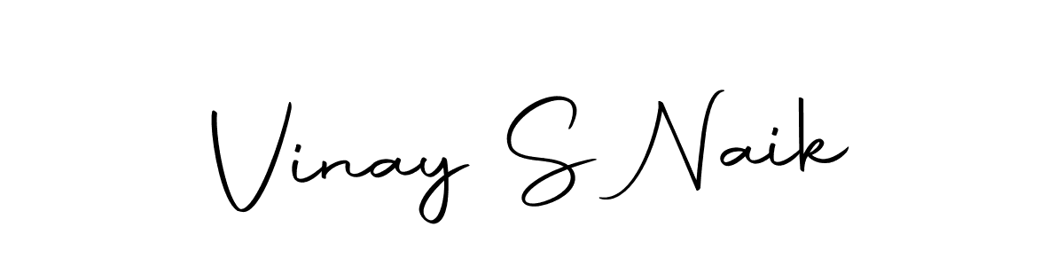 How to make Vinay S Naik signature? Autography-DOLnW is a professional autograph style. Create handwritten signature for Vinay S Naik name. Vinay S Naik signature style 10 images and pictures png
