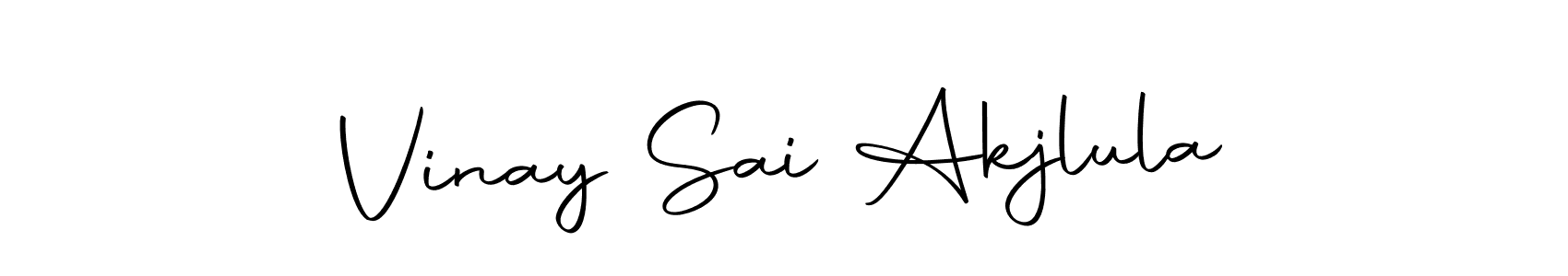 Also we have Vinay Sai Akjlula name is the best signature style. Create professional handwritten signature collection using Autography-DOLnW autograph style. Vinay Sai Akjlula signature style 10 images and pictures png