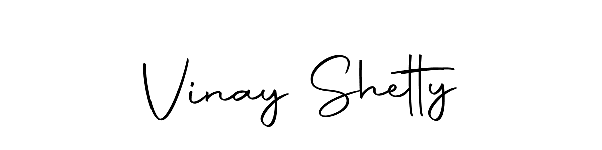 How to make Vinay Shetty name signature. Use Autography-DOLnW style for creating short signs online. This is the latest handwritten sign. Vinay Shetty signature style 10 images and pictures png