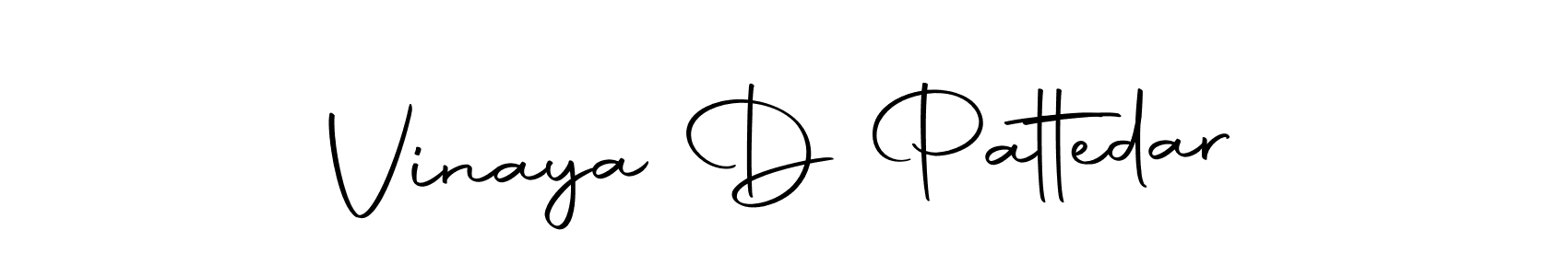 Autography-DOLnW is a professional signature style that is perfect for those who want to add a touch of class to their signature. It is also a great choice for those who want to make their signature more unique. Get Vinaya D Pattedar name to fancy signature for free. Vinaya D Pattedar signature style 10 images and pictures png