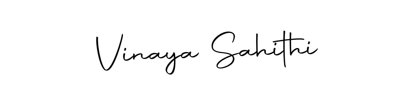 Make a beautiful signature design for name Vinaya Sahithi. Use this online signature maker to create a handwritten signature for free. Vinaya Sahithi signature style 10 images and pictures png