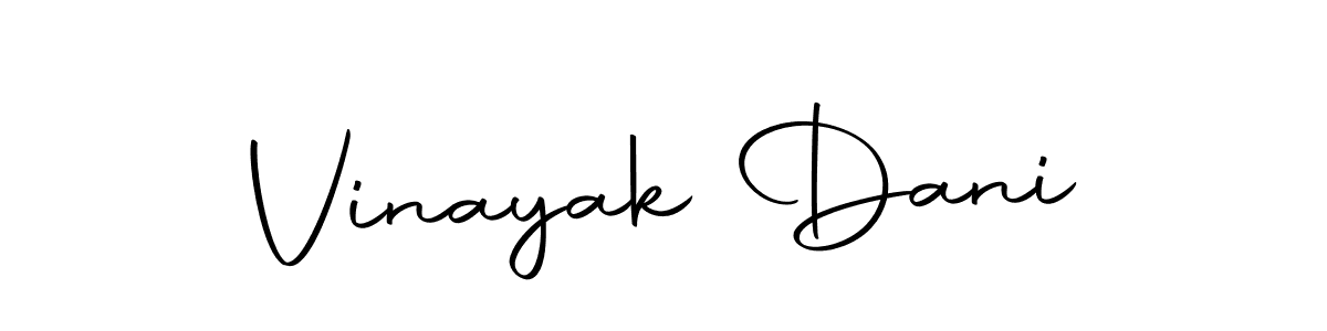 Use a signature maker to create a handwritten signature online. With this signature software, you can design (Autography-DOLnW) your own signature for name Vinayak Dani. Vinayak Dani signature style 10 images and pictures png