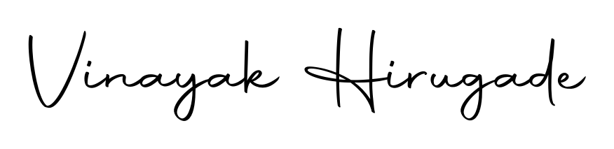 The Autography-DOLnW lettering style adds unique flourish to name Vinayak Hirugade. Stand out with a custom digital autograph made in seconds. Vinayak Hirugade signature style 10 images and pictures png