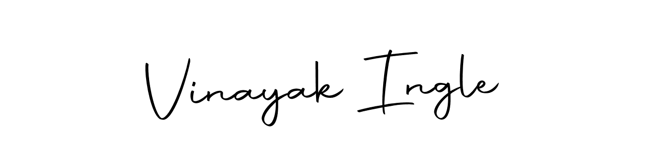 Use a signature maker to create a handwritten signature online. With this signature software, you can design (Autography-DOLnW) your own signature for name Vinayak Ingle. Vinayak Ingle signature style 10 images and pictures png