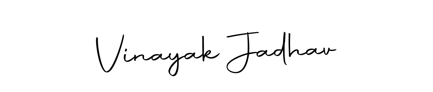 Also we have Vinayak Jadhav name is the best signature style. Create professional handwritten signature collection using Autography-DOLnW autograph style. Vinayak Jadhav signature style 10 images and pictures png