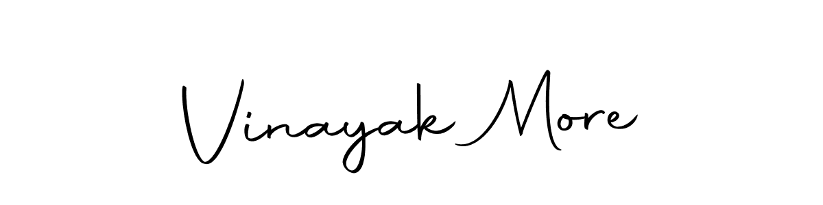 Make a beautiful signature design for name Vinayak More. Use this online signature maker to create a handwritten signature for free. Vinayak More signature style 10 images and pictures png