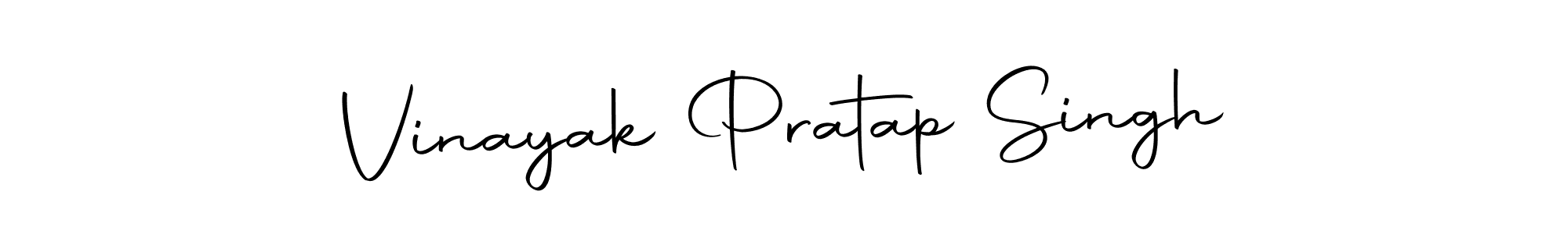 How to make Vinayak Pratap Singh name signature. Use Autography-DOLnW style for creating short signs online. This is the latest handwritten sign. Vinayak Pratap Singh signature style 10 images and pictures png