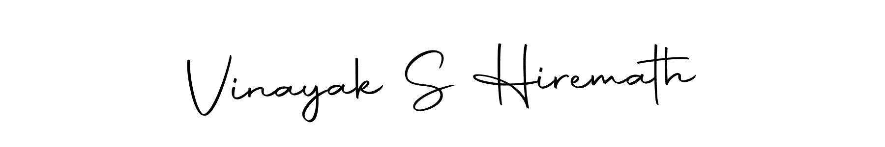 Make a beautiful signature design for name Vinayak S Hiremath. Use this online signature maker to create a handwritten signature for free. Vinayak S Hiremath signature style 10 images and pictures png