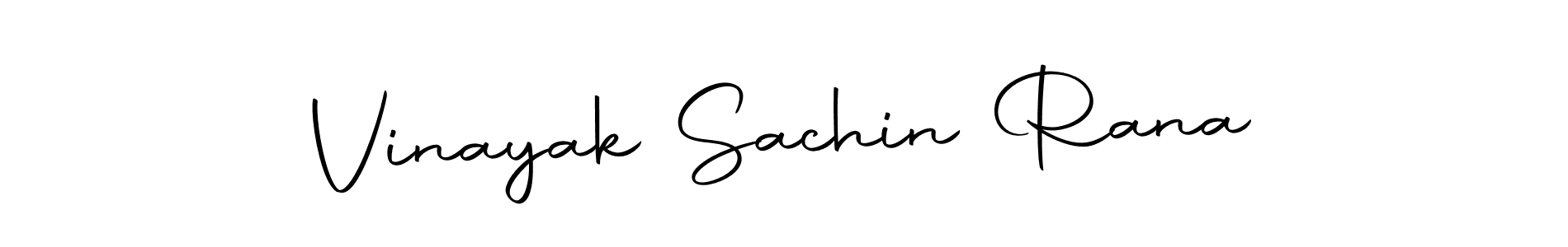 Create a beautiful signature design for name Vinayak Sachin Rana. With this signature (Autography-DOLnW) fonts, you can make a handwritten signature for free. Vinayak Sachin Rana signature style 10 images and pictures png