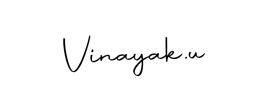 Once you've used our free online signature maker to create your best signature Autography-DOLnW style, it's time to enjoy all of the benefits that Vinayak.u name signing documents. Vinayak.u signature style 10 images and pictures png