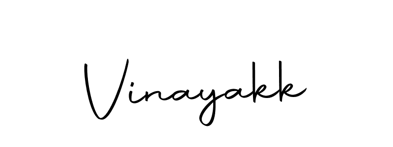 How to make Vinayakk signature? Autography-DOLnW is a professional autograph style. Create handwritten signature for Vinayakk name. Vinayakk signature style 10 images and pictures png