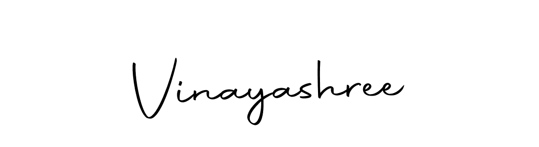 How to make Vinayashree signature? Autography-DOLnW is a professional autograph style. Create handwritten signature for Vinayashree name. Vinayashree signature style 10 images and pictures png