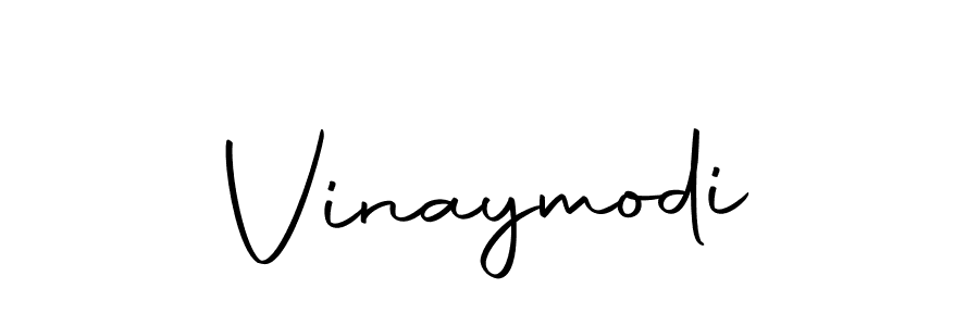 Design your own signature with our free online signature maker. With this signature software, you can create a handwritten (Autography-DOLnW) signature for name Vinaymodi. Vinaymodi signature style 10 images and pictures png