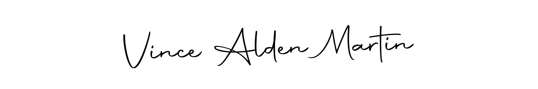 Once you've used our free online signature maker to create your best signature Autography-DOLnW style, it's time to enjoy all of the benefits that Vince Alden Martin name signing documents. Vince Alden Martin signature style 10 images and pictures png