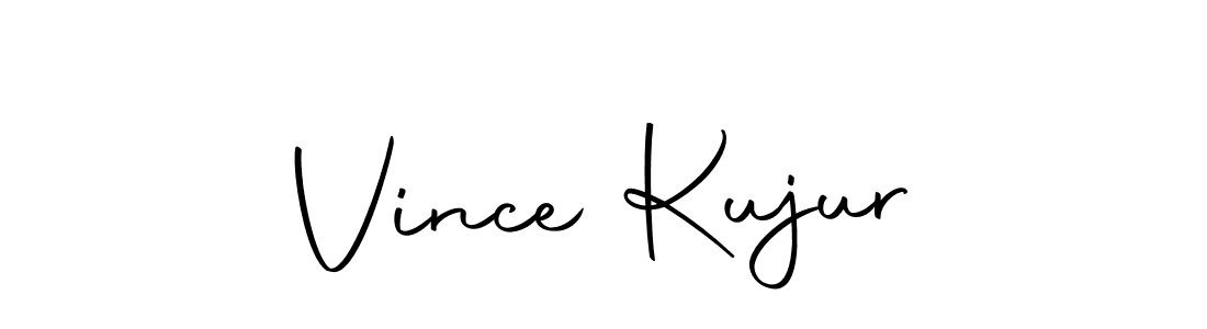 How to make Vince Kujur signature? Autography-DOLnW is a professional autograph style. Create handwritten signature for Vince Kujur name. Vince Kujur signature style 10 images and pictures png